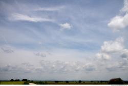 Blue Clouded Skies